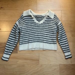 Everlane Alpaca Polo Sweater sz M